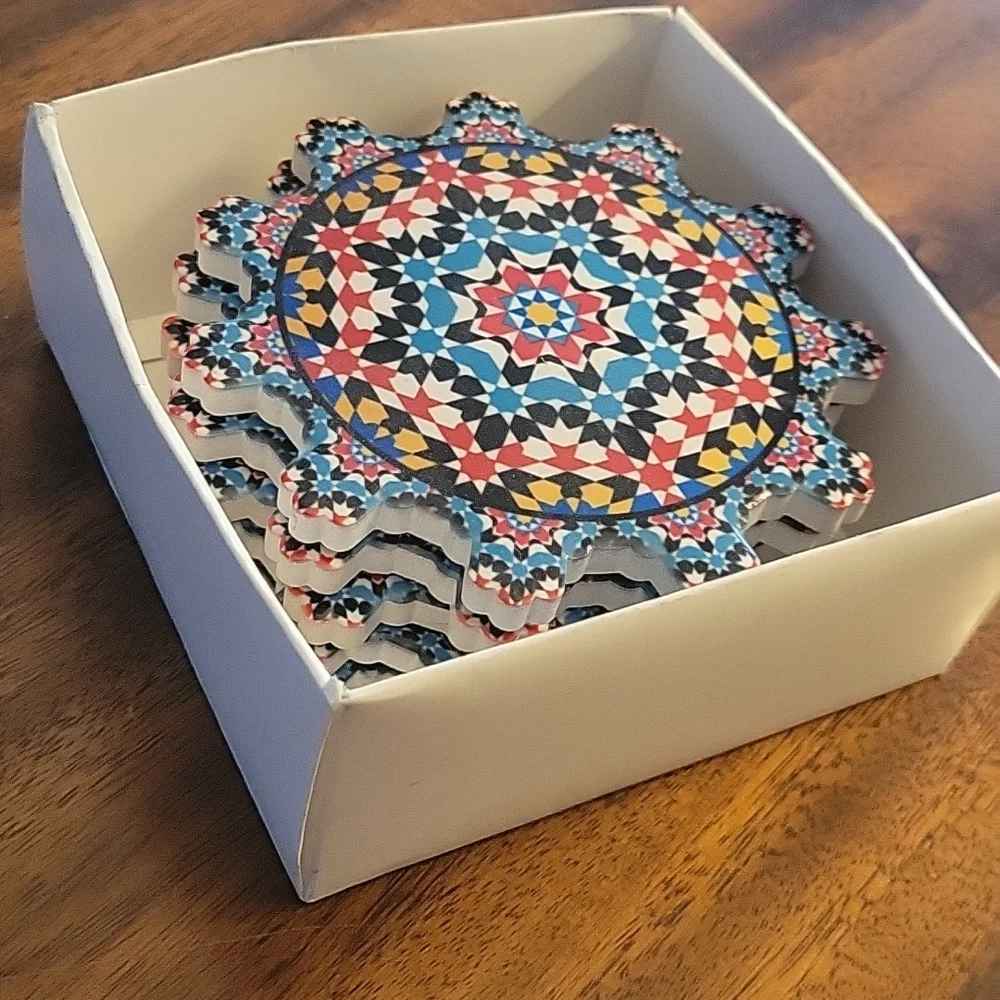 🍍5 for $20 • NWOT • Set Of 5 Coasters - Picture 4 of 4